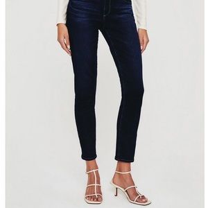 AG ADRIANO GOLDSCHMIED Prima ankle cigarette jeans in Plaza wash
